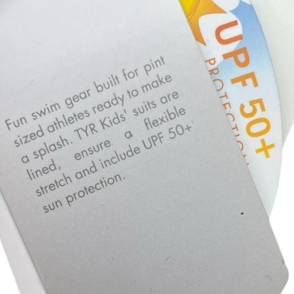 TYR Red and Blue Star Swim Top and Shorts, Size XS Girls - Picture 6 of 6